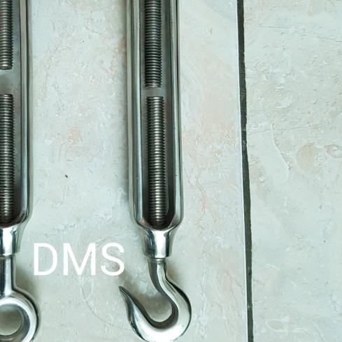 Jarum Keras/ Turnbuckle/ Span Skrup Stainless Steel M8/ 8mm (5/16")