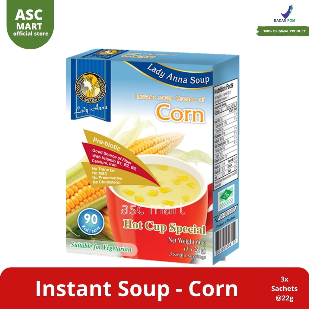 

Lady Anna Instant Soup Corn