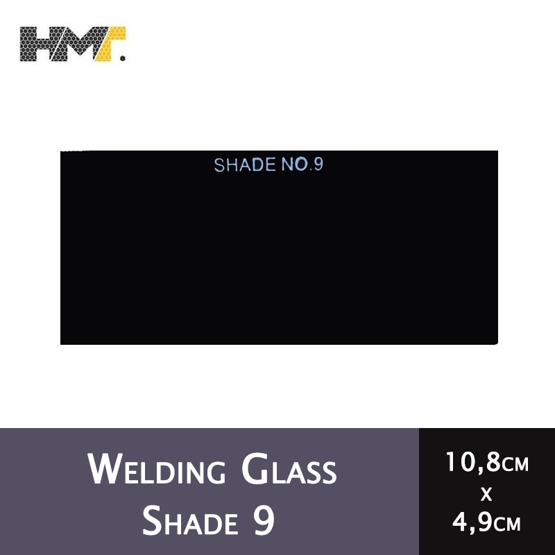 Welding Glass No 9 / Kaca Las Hitam Shade 9