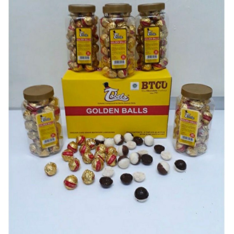 

TOBELLO GOLDEN BALLS 1toples isi 45pcs