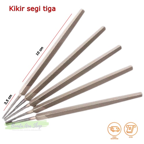 Jual Kikir Segi Tiga Kikir Asahan Gergaji Kayu Segi Tiga 4 Inch Non