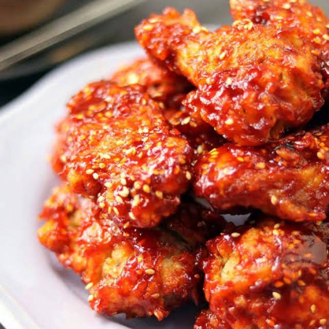 

Dakganjeong Pedas - Ayam Goreng Korea #ckf