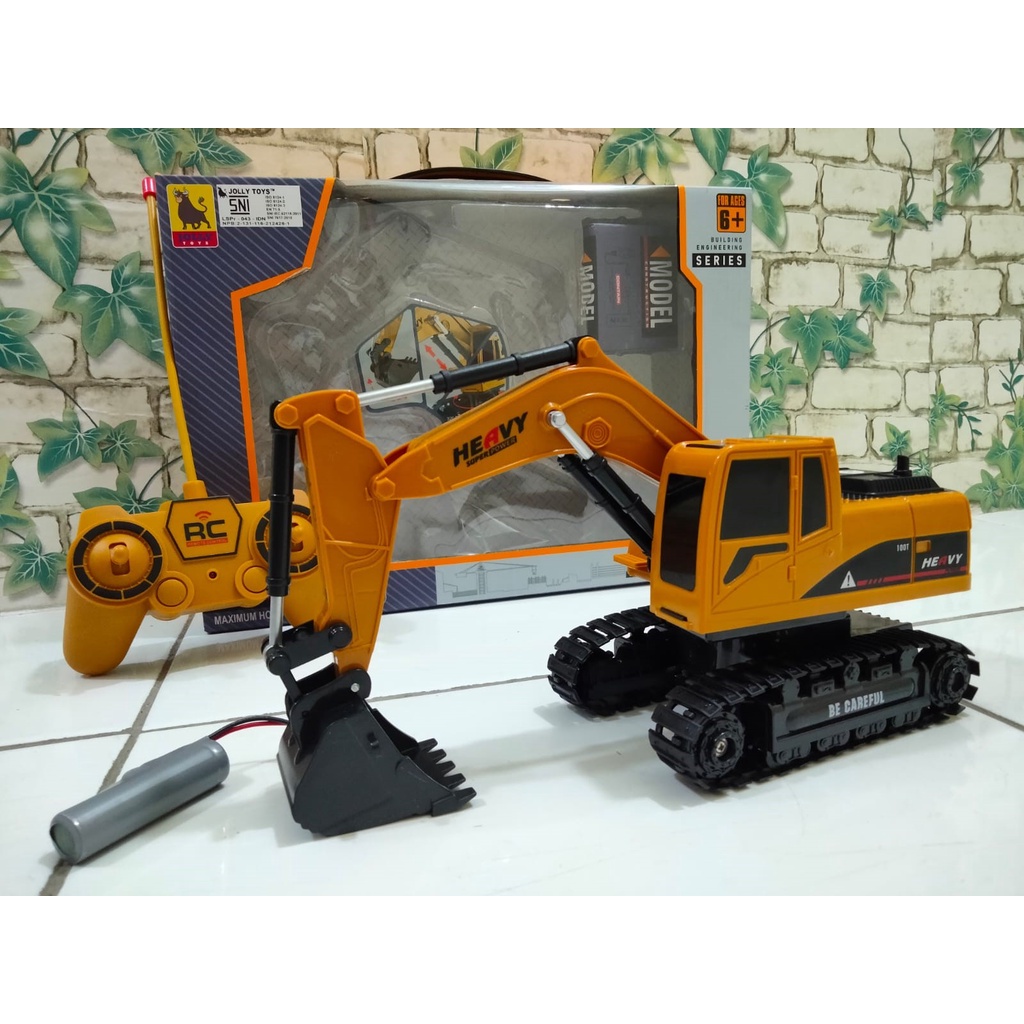 Mainan RC Excavator Sedang Model Contruction Mainan RC Beko Anak 689-803