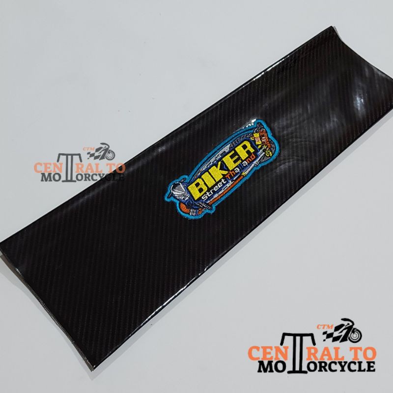 Sarung Kulit Jok Motor Carbon Biker Bisa Untuk Motor Bebek dan Matic