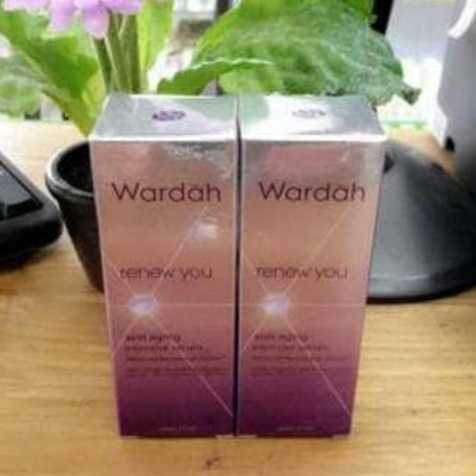 Wardah Renew You Anti Aging Krim Siang dan Malam Night Cream Day Cream Terlaris