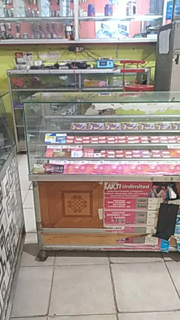 [gridline - S142 Black Brown] Kemeja Batik Match Pria Lengan Pendek Slimfit Casual