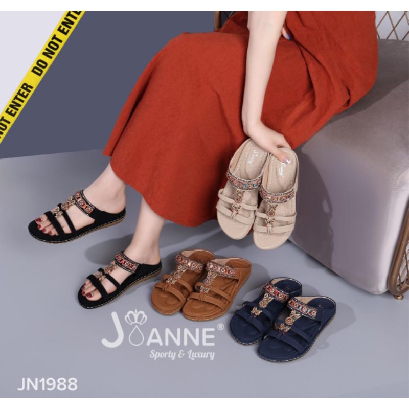 RESTOCK! [ORIGINAL] JOANNE Sandals Shoes Sepatu Wanita #JN1988