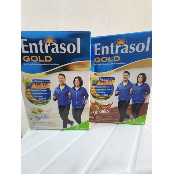 

Promo!! Entrasol Gold 175 g Pro-Fit Formula Lebih Rendah Gula