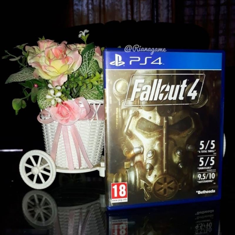 BD Kaset PS4 Fallout 4 Fall Out Game CD PS 4 Bekas Second Mulus