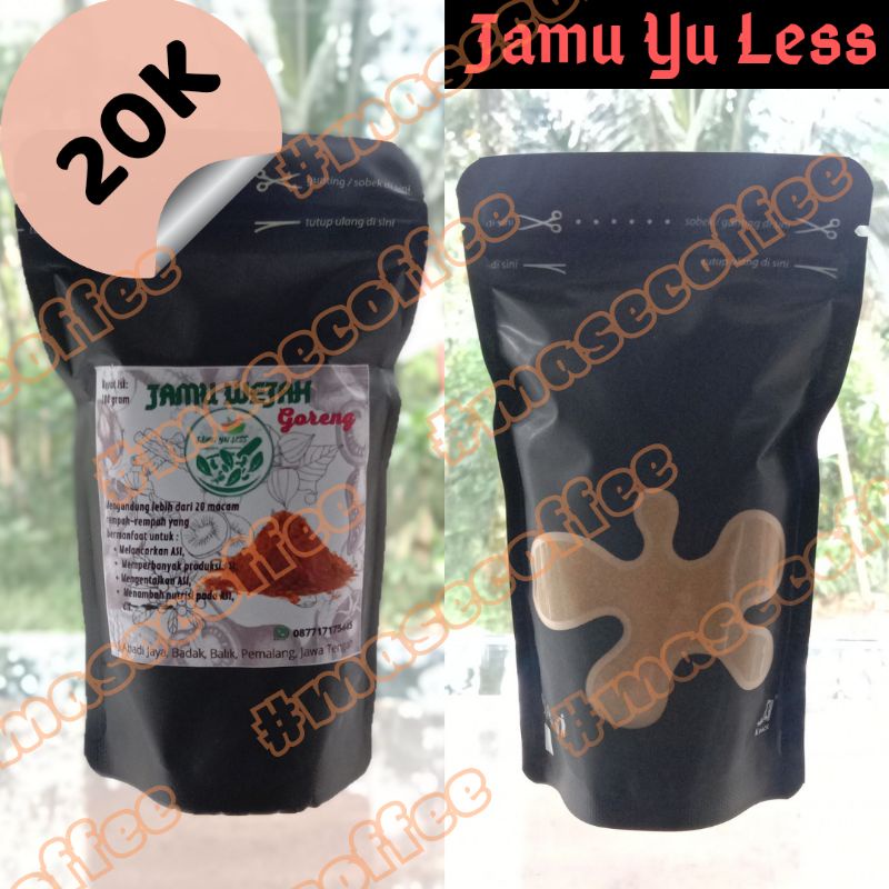 

JAMU WEJAH ASI ALAMI 100 gram(terbuat lebih dari 20 macam jenis rempah-rempah)