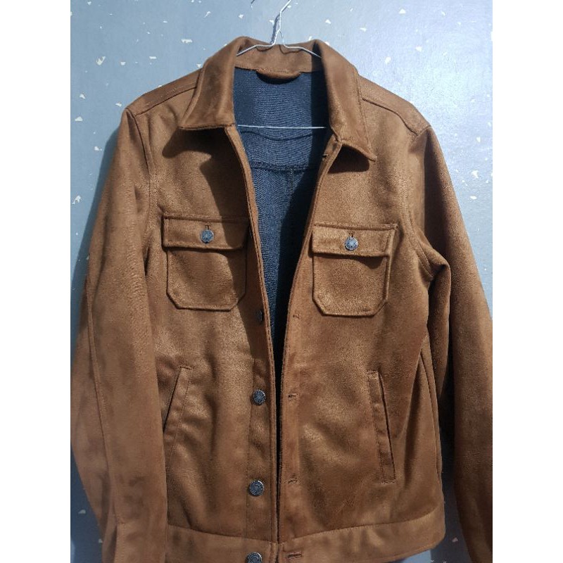 Jacket Suede Pull&Bear