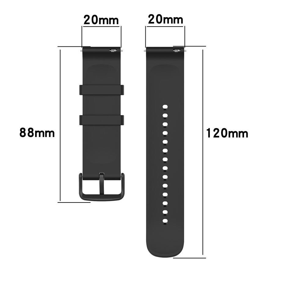 【TERMURAH】 Tali Strap Jam 20mm Smartwatch Eggel Tempo 2 1 / Oase Horizon W1 / Oase Smartwatch VF1 -