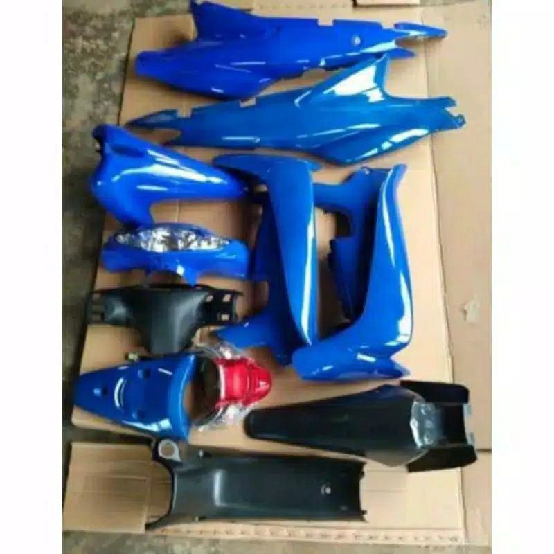 cover body full set bodi body full set smash old lama warna biru