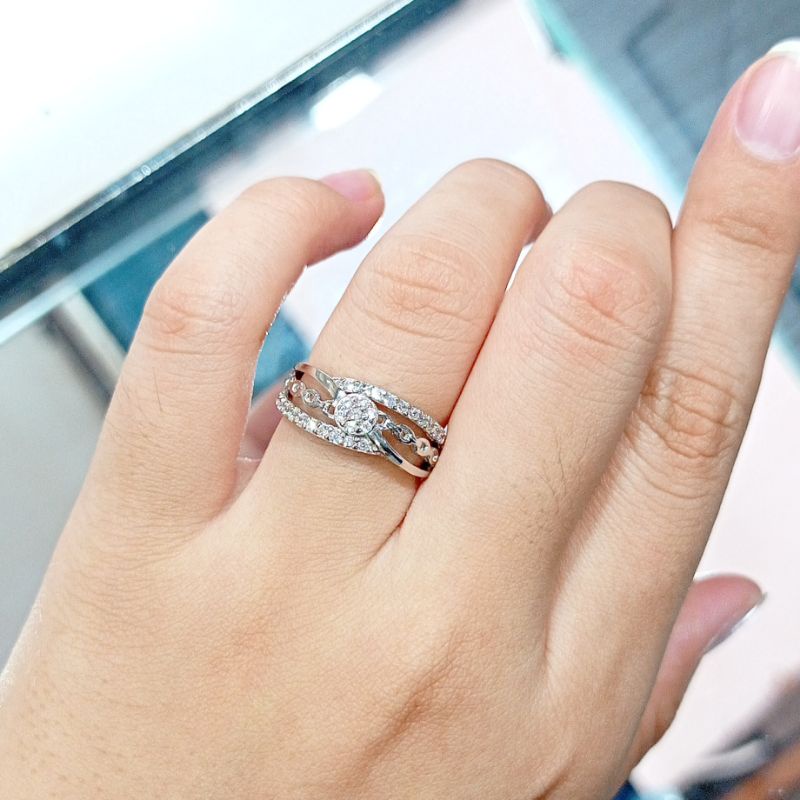 Cincin Cewek Silver 925/S925