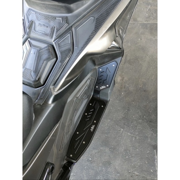 Bordes Adv Karpet Pijakan kaki Honda Adv Full Cnc Merk CR7 Black Diamond Original