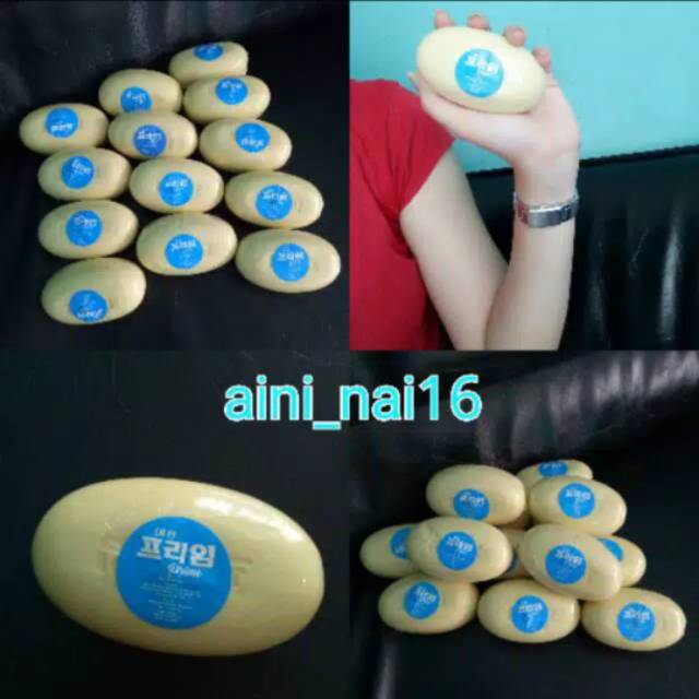 SABUN KOREA SABUN BADAN / SABUN PRIME TELUR GOLDEN EGG SOAP LUS PINK