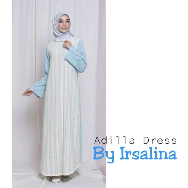 Adilla Dress by Irsalina Size S Abaya Modern Dress Baju Muslim
