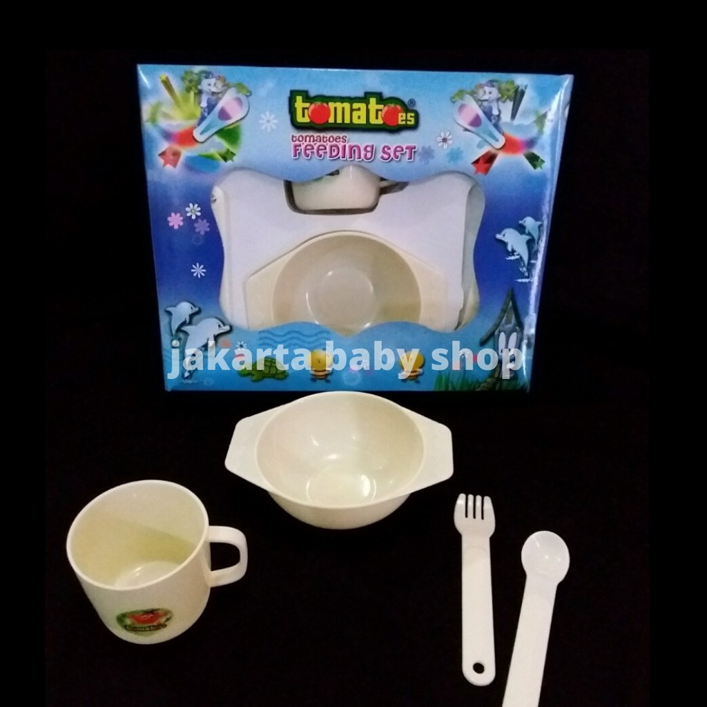 FEEDING SET S TOMATOES / TEMPAT MAKAN BAYI / PERALATAN MAKAN BAYI 791001