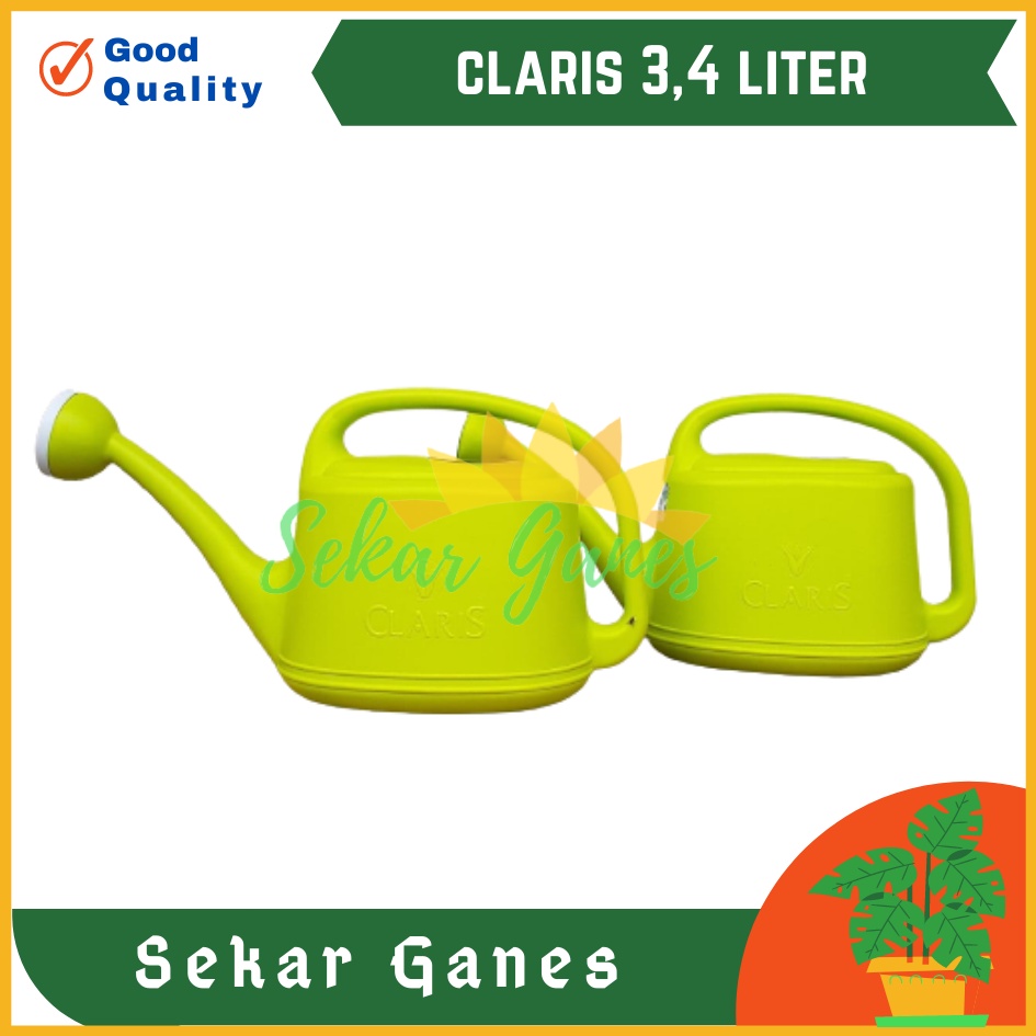 Claris 5955 3.4 Liter Pot Siram Siraman Bunga Tanaman Plastik Primavera 3.4 Liter Siraman Claris 5952 Gembor