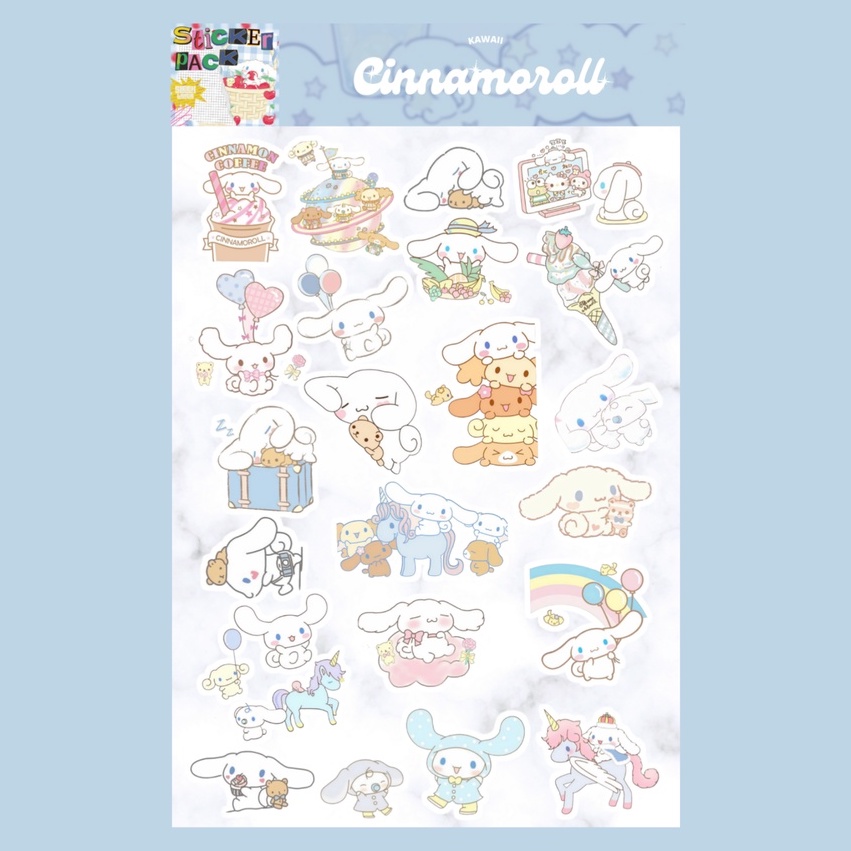 

Cinnamoroll Sticker Sheet