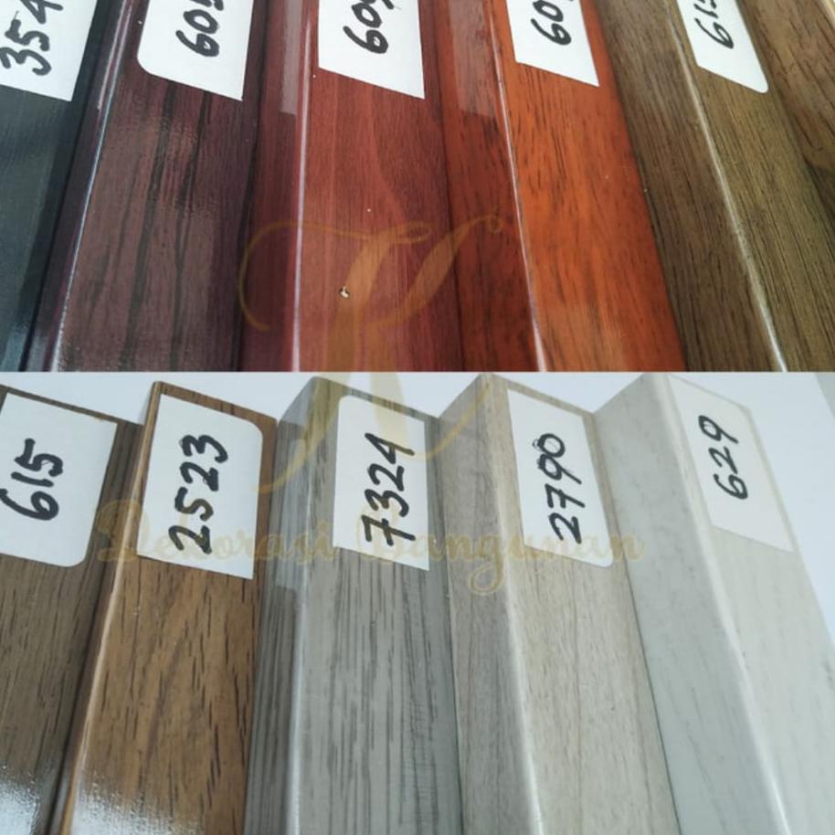 Terbaik List Siku L PVCSiku Tangga PVC|Lis Parkit|Ending PVC|List Siku L