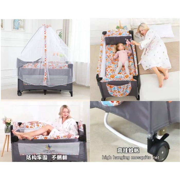 BAYI-TIDUR-BOX- RANJANG LIPAT BAYI / BABY BOX PLAYPEN -BOX-TIDUR-BAYI.