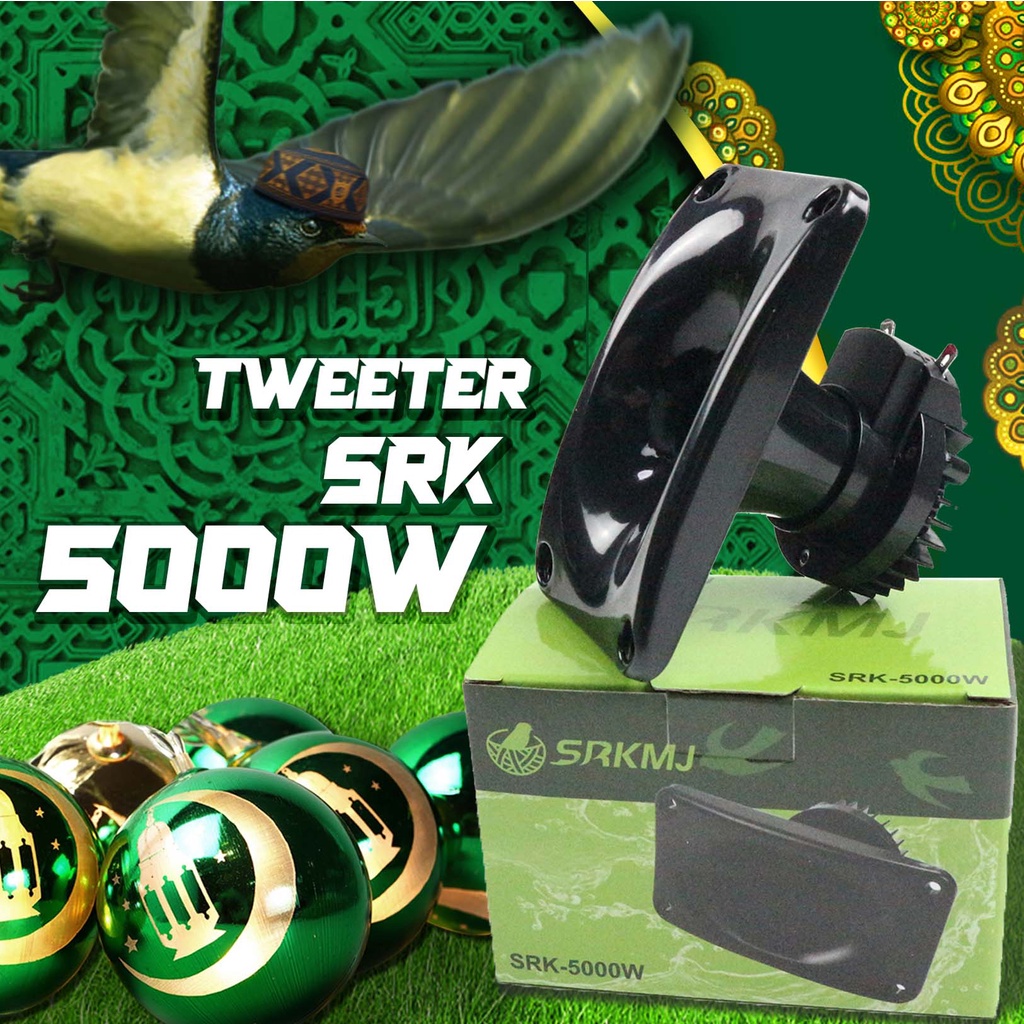 1 Pcs SRK 5000/5000W(tahan air) Model Tweeter Speaker High Quality