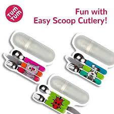 Tum Tum Easy Scoop Travel Cutlery With Case