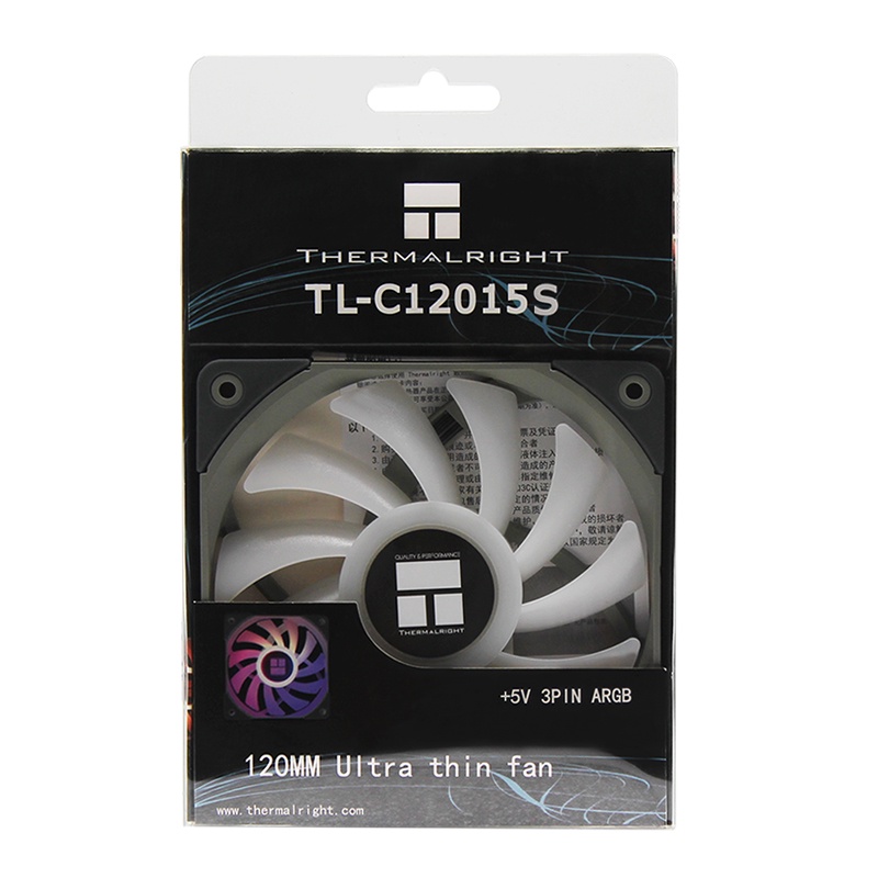 THERMALRIGHT TL-C12015S ARGB 120mm SLIM PWM Fan