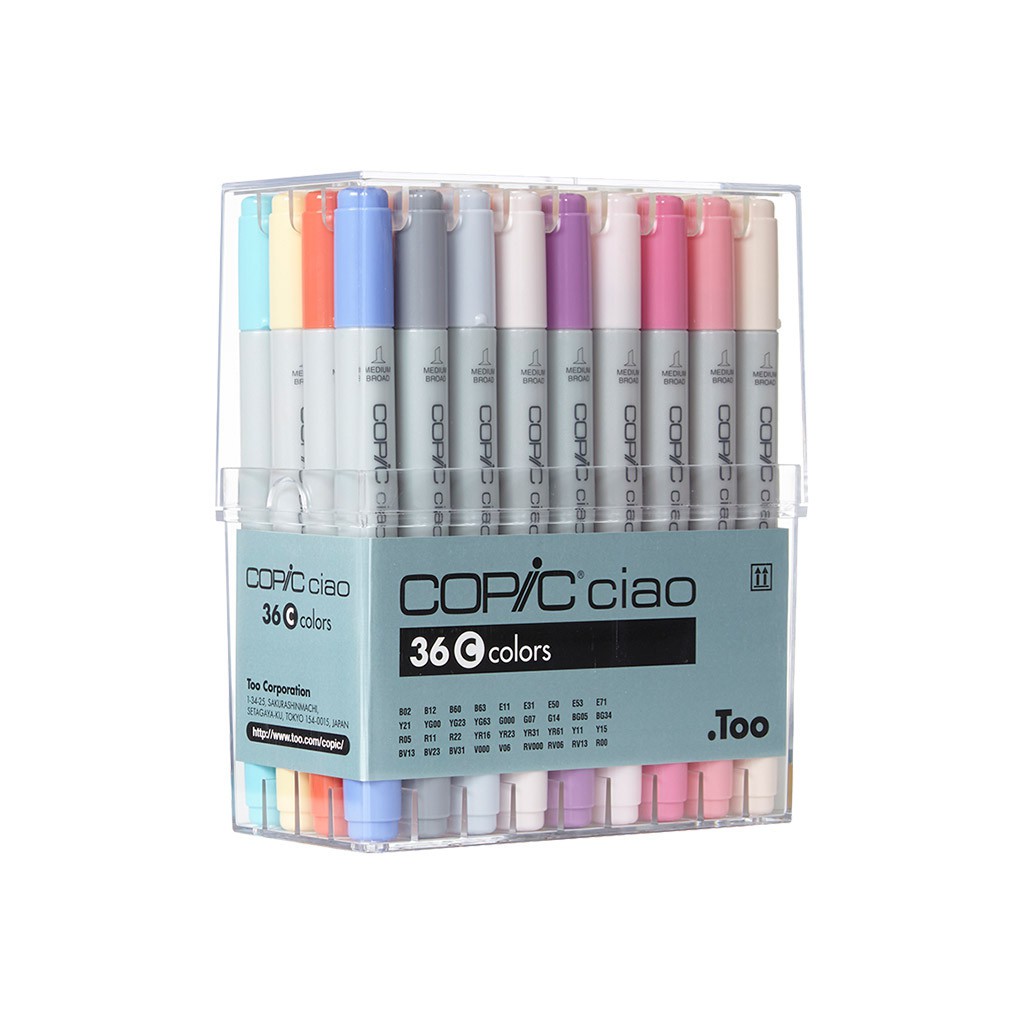 

COPIC CIAO 36 Color Set C - Ref.CCM/36C