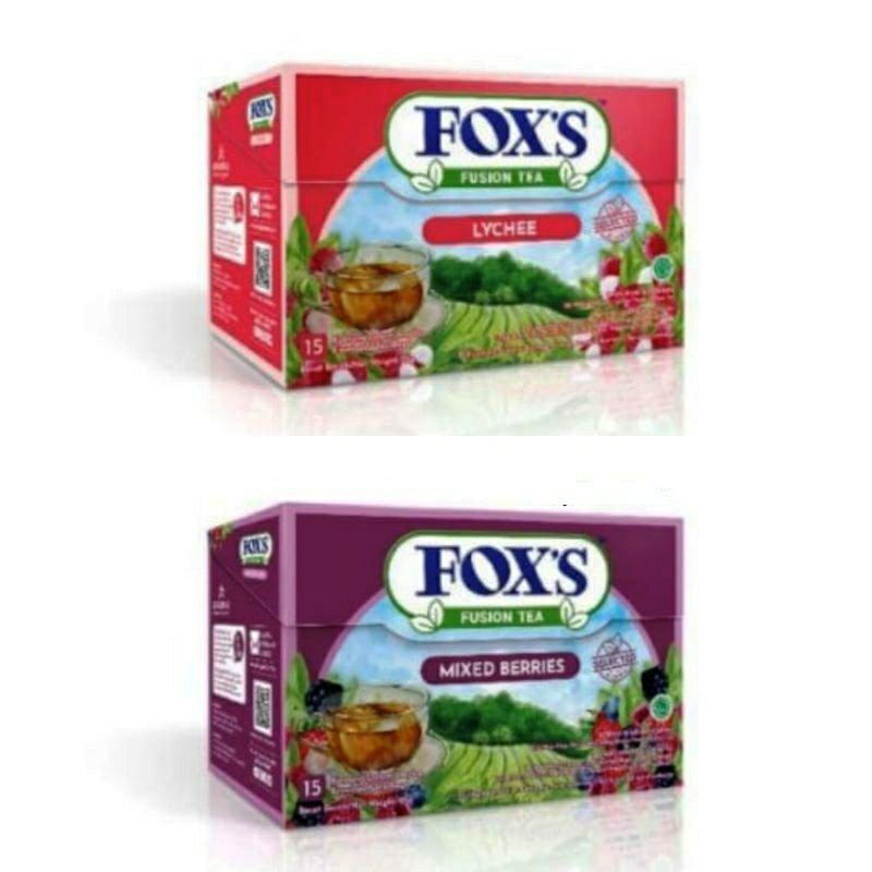 

foxs fusion tea 1box isi 15pc
