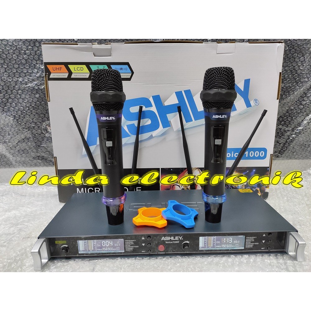 Mic Ashley Voice 1000 Wireless HANDHELD Ashley Voice1000