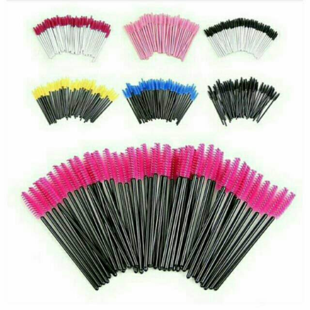 MASCARA WAND / SISIR BULUMATA / MASCARA WAND SPOOLIE / SISIR MASCARA EYELASH EXTENSION/ DISPOSAL KUAS BRUSH MASCARA