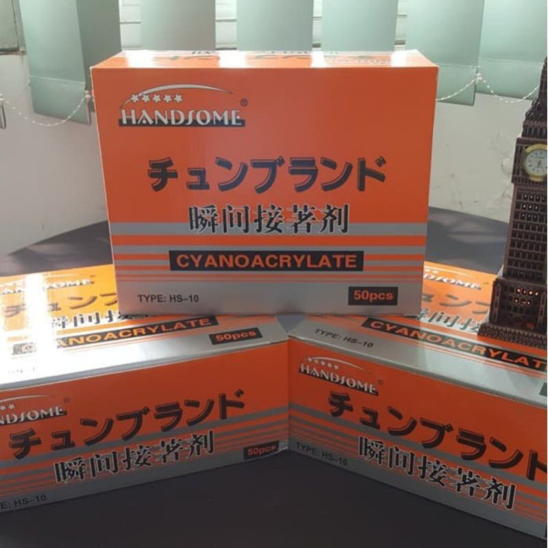 

Lem Seaming Handsome ( 50 Botol ) LEM GILA LEM KOREA SUPER GLUE GILA