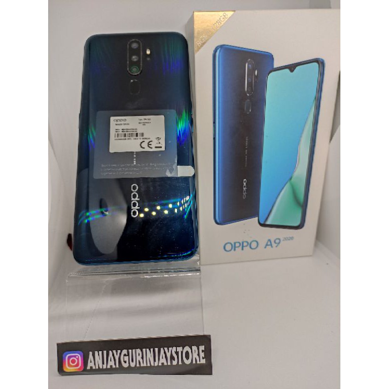 OPPO A9 2020 FULSET like new second Mulussss