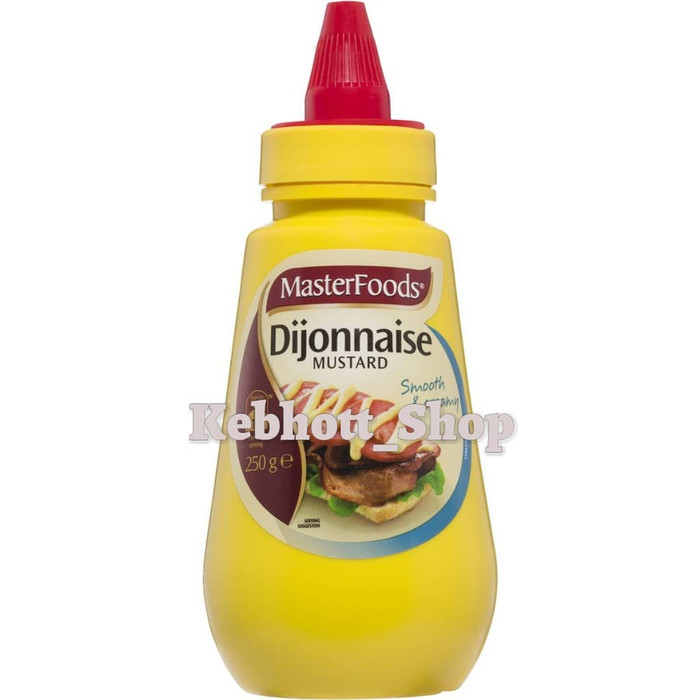 

Masterfoods Dijonnaise Mustard 250gr | Master Foods Dijon Mustard 250g