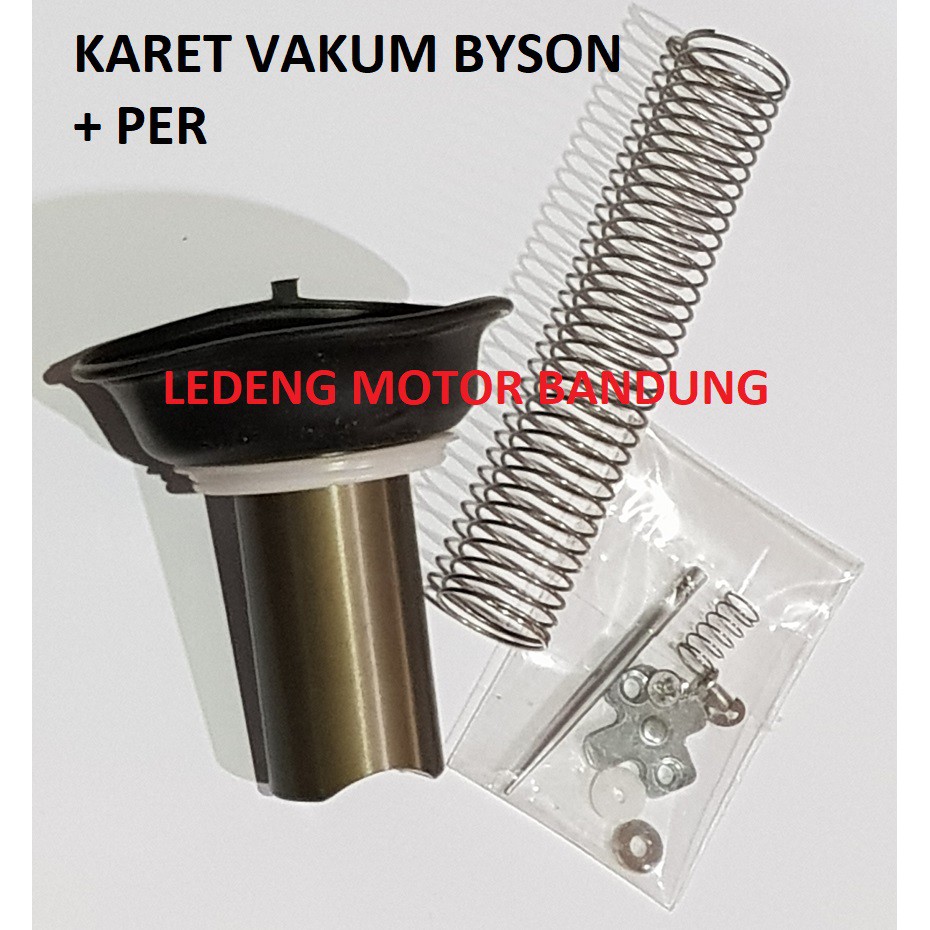 Karet Vakum Byson Vacum + Per Karburator Lokal