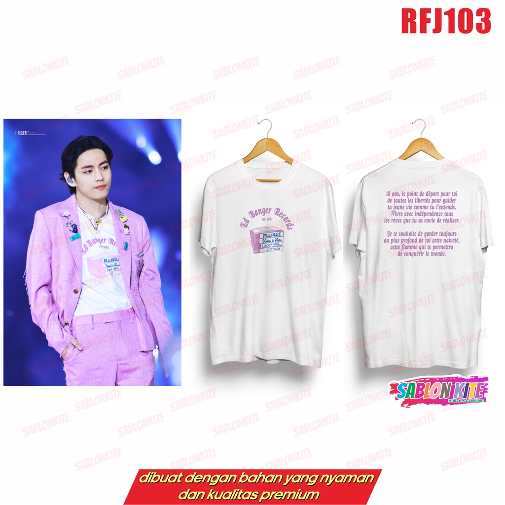 MURAH!!! KAOS KPOP KIM TAEHYUNG ED PERFORM RFJ103 UNISEX