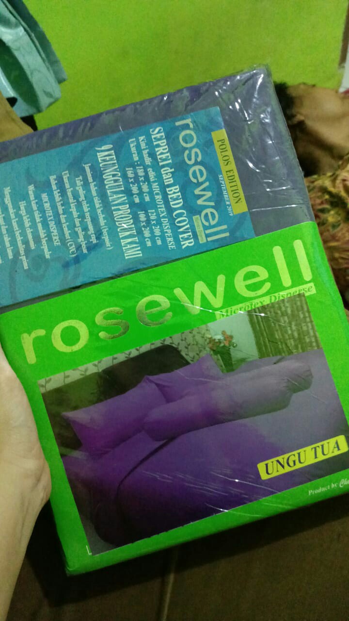 Sprei Polos Rosewell / Seprei /sepre / Seprai / Spre  No 1 2 3 100 120 160 180