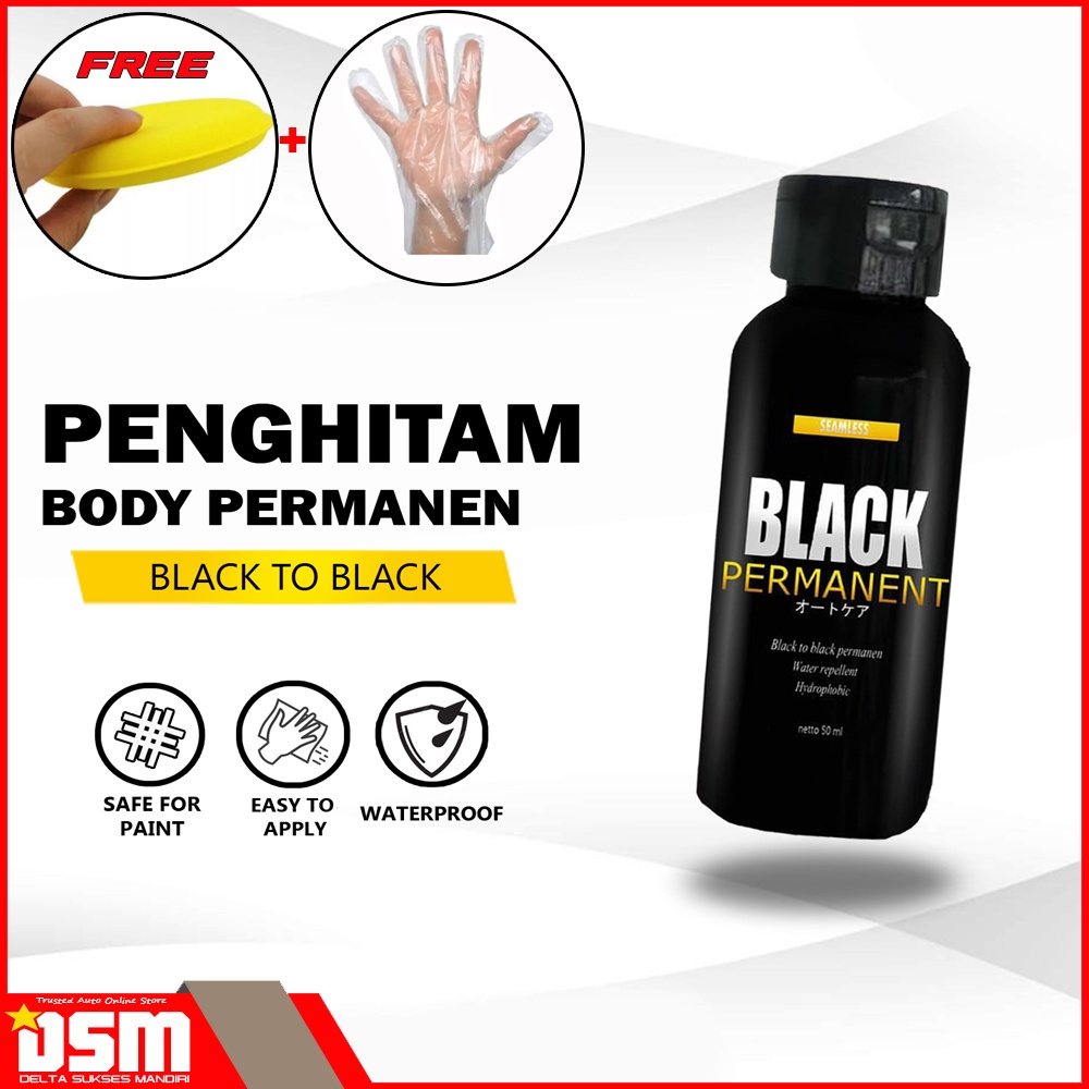 Penghitam Dashboard Mobil / Penghitam Door Trim / Penghitam Body Motor / DSM