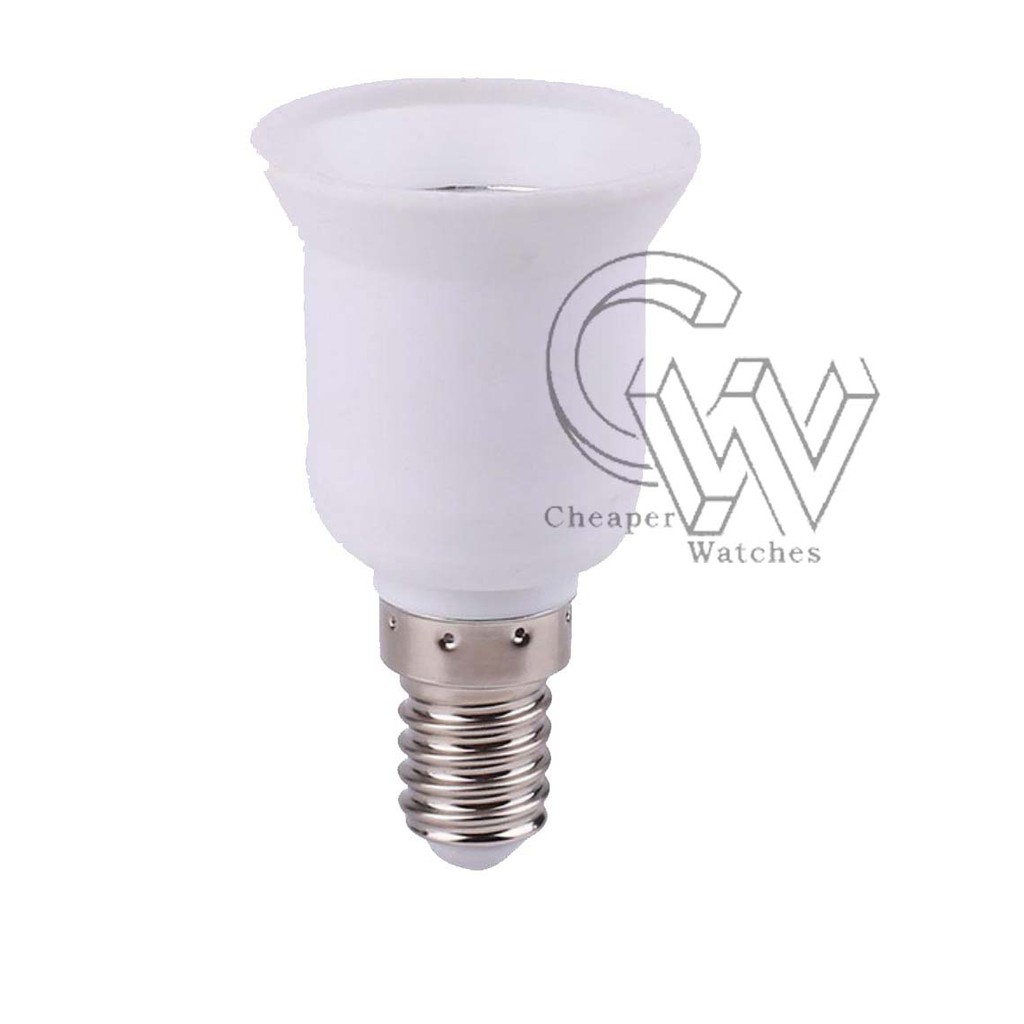 Cheaper-Fitting Lampu E14 ke E27 Converter Adapter Penyambung Berkualitas Termurah