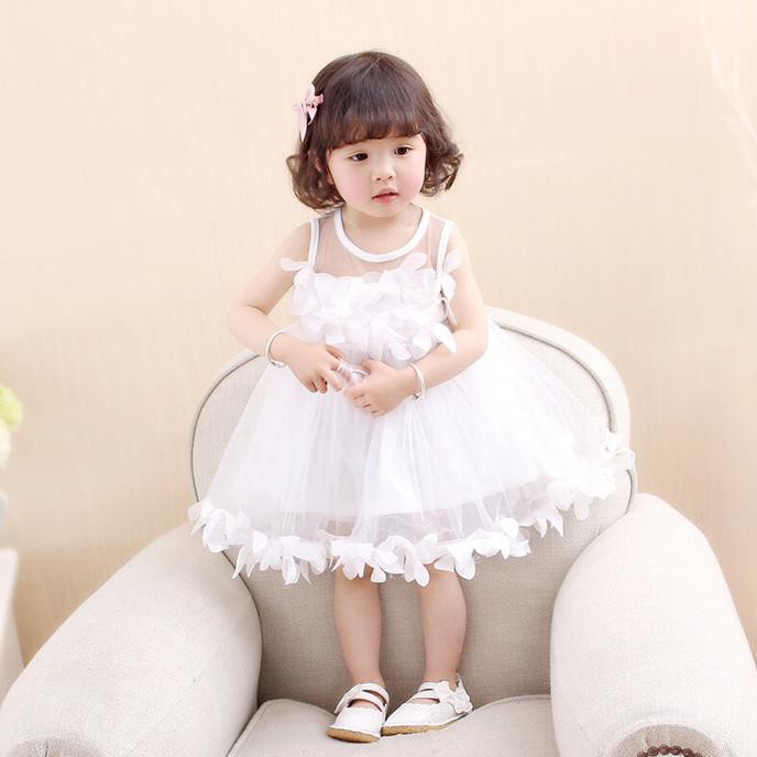 Gaun Pesta Bayi Balita Import Dress Baju Ulang Tahun Anak Perempuan