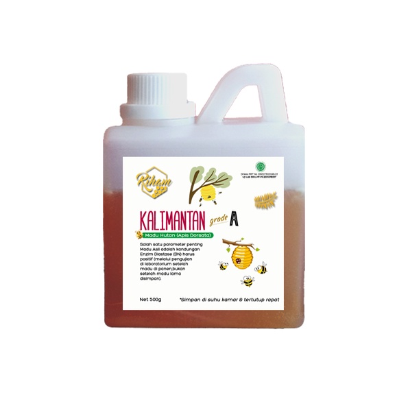 

Madu Hutan RIHAM Kalimantan A 500g