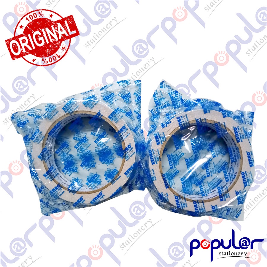 

Isolasi Bolak Balik / Double Tape Kenko 1 Inch / 24 MM