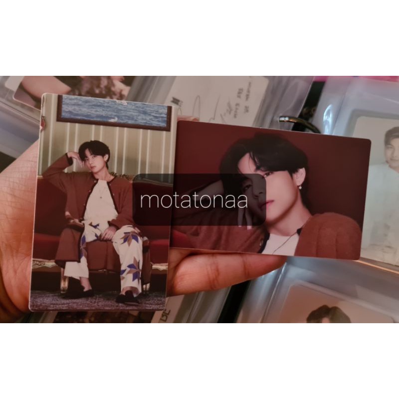 BTS - V lucky draw (close up dan sit)