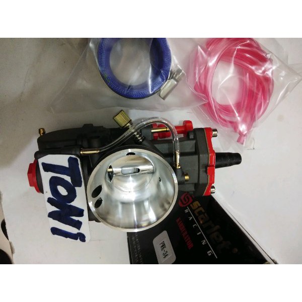 BEST SELLER  karbu pwk 34 scarlet model ride it black series