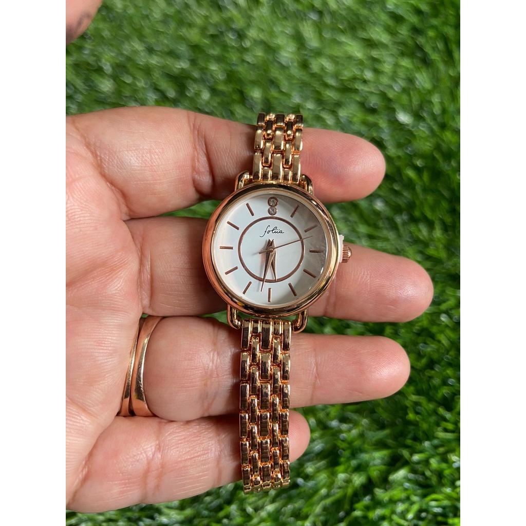 Jam Tangan Belia fashion Rantai stainless/ Jam Quartz / Fashion Wanita / Jam /  Jam Tangan Wanita keren