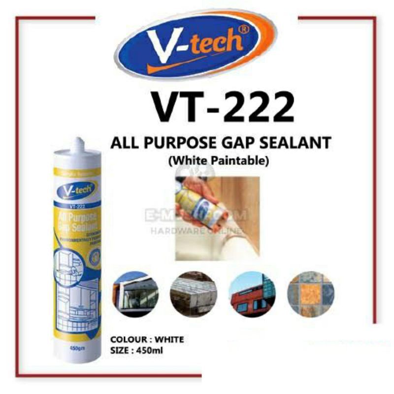 

Silicone V-tech Lem - Lem Kaca Meja - Sealent Lem Kaca Jendala