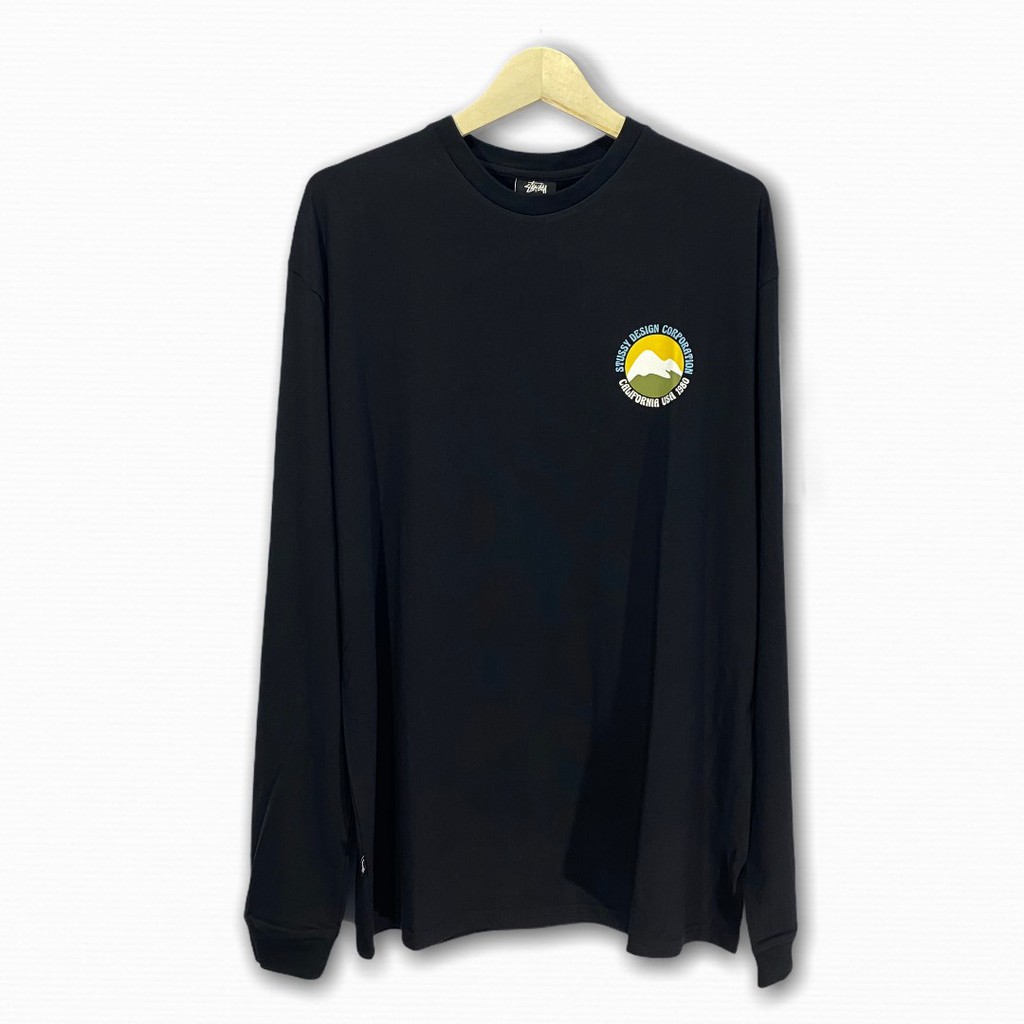 STUSSY WOMEN BEAST LONG SLEEVE BLACK