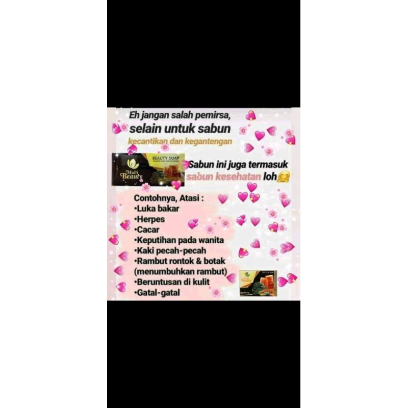 multi beauty soap/ sabun sejuta manfaat/ sabun gatal /sabun kecantikan/sabun glowing/sabun whitening